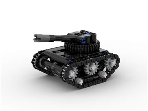 Lego Moc Mini Tank By Bd Technic Rebrickable Build With Lego