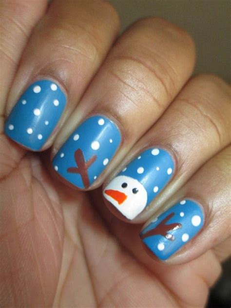 21 Fabulous And Easy Christmas Nail Designs Styles Weekly