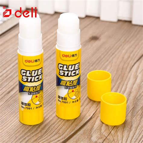 Deli 12pcslots Solid Glue Stick Strong Adhesives Glue Stick For