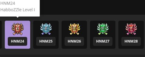 Pwnful Habbo On Twitter These Badges Go From Level To Level