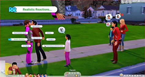 Novo Mod de Realismo Adiciona Melhores Reações aos Sims no The Sims 4