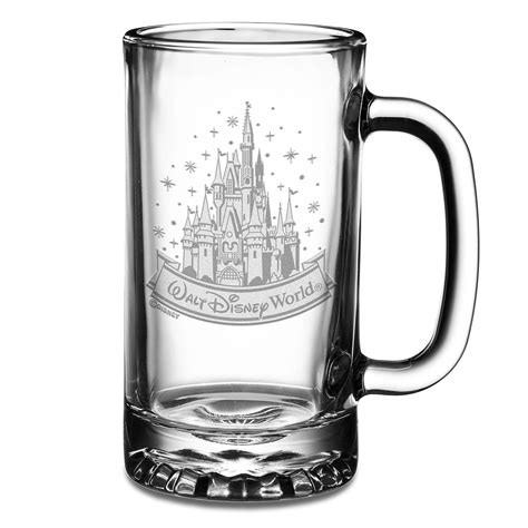 Disney Arribas Stein Mug Cinderella Castle 16 Oz