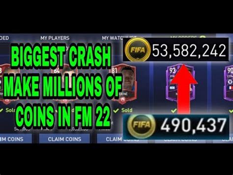 EASIEST WAY TO MAKE MILLIONS IN FIFA MOBILE 22 MAKE MONEY WITH BUY SELL