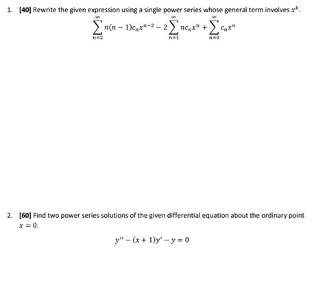 Solved Rewrite The Given Expression Using A Single Chegg