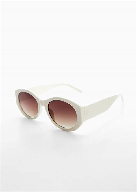 Oval Sunglasses Women Mango United Kingdom