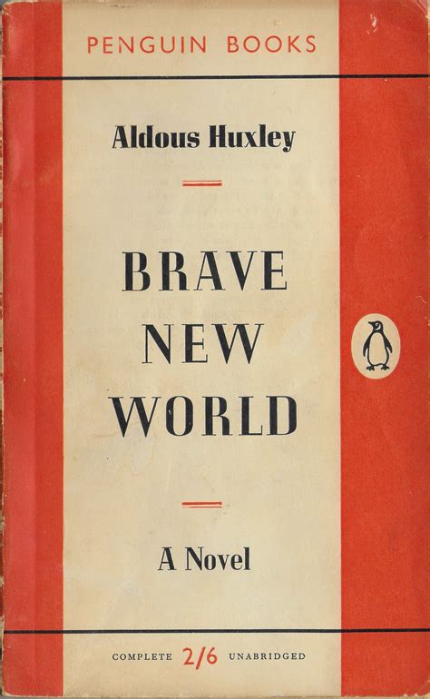 Aldous Huxley Brave New World Penguin Books Uk First