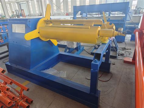 Automatic Color Steel Coil Holder Decoiler Uncoiler Machine Tons