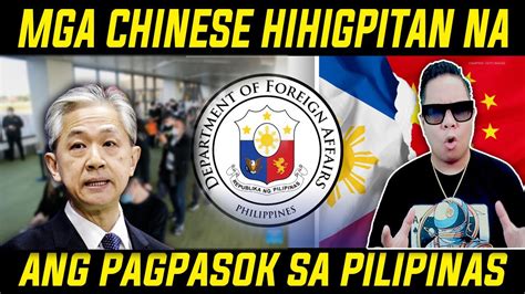 Mga Tsekwa Mahihirapan Na Makapasok Sa Bansa Pilipinas Maghihigpit Na Sa Issue Ng Visa Youtube