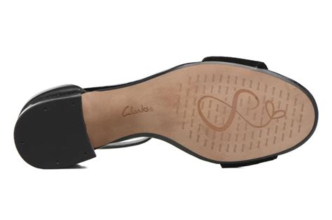 Black Clarks Barley Belle Womens Black Combi Lea ~ Andrew Pablico