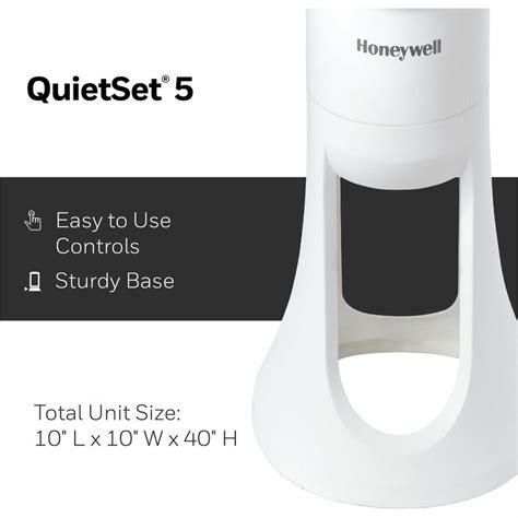 Honeywell Quietset Tower Fan Fans Honeywell International Inc