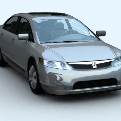 3d Model Honda Civic 2006