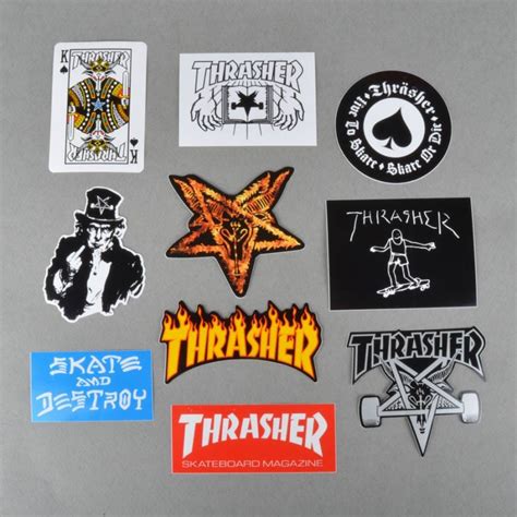 Thrasher Thrasher Sticker Pack - Thrasher from Native Skate Store UK