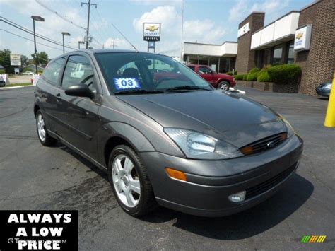 2003 Liquid Grey Metallic Ford Focus ZX3 Coupe 35551455 GTCarLot