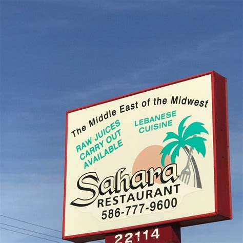 Sahara Mediterranean Restaurant In Saint Clair Shores