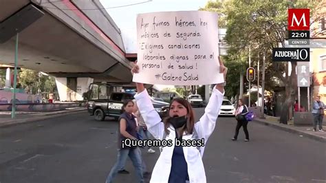 Protesta Del Personal De Salud En Cdmx Demandas Por Imss Bienestar