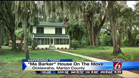 Ma Barker house to be moved across lake