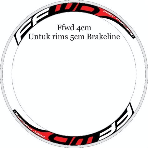 Jual Decal Stiker Decals Sticker Rim Velg Fixie Roadbike 700c Shopee