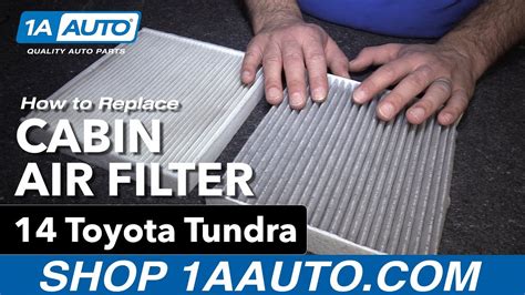 Replacing Cabin Filter In Toyota Tundra