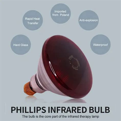 Portable Infrared Therapy Lamp With Philips Bulb Medistore