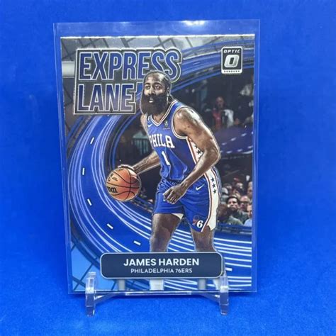 Panini Donruss Optique James Harden Express Lane