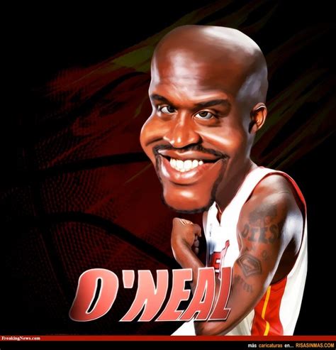 Caricatura De Shaquille O´neal Shaquille Oneal Caricature Michael