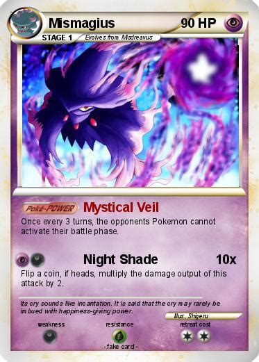 Pokémon Mismagius 51 51 - Mystical Veil - My Pokemon Card