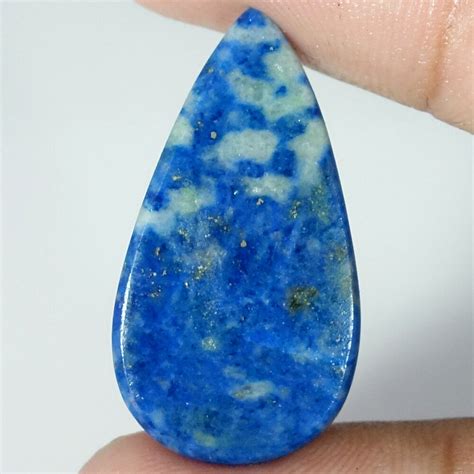 Best Price Blue Lazulite Oval Pear Cushion Fancy Cabochon Loose