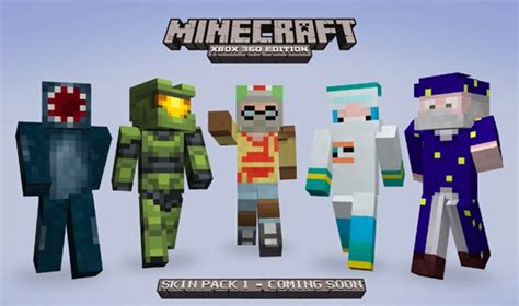 Minecraft Skin Pack 1 on ice – XBLAFans