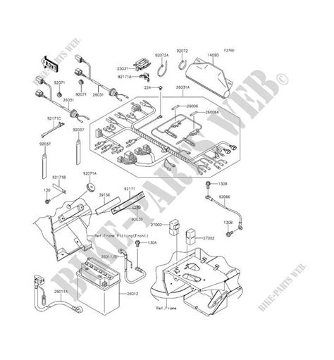 Chassis Equipment Electrique Pour Kawasaki Mule 610 4x4 Xc 2014