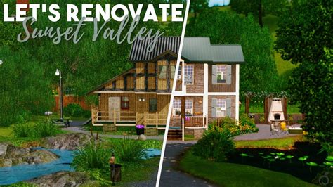 The Sims 3 Lets Renovate Sunset Valley Mosquito Cove 🏠🔨 Youtube