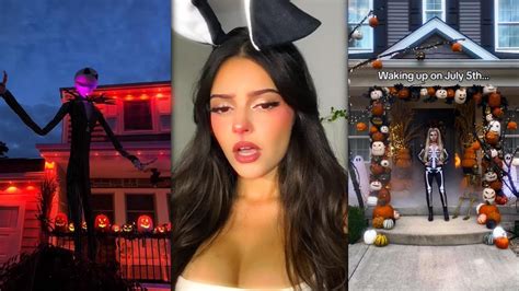 💀halloween Tiktok Compilation🌙october Vibe 🎃halloween Costumes And