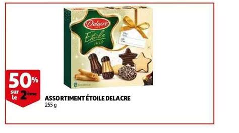 Promo Assortiment étoile Delacre chez Auchan iCatalogue fr