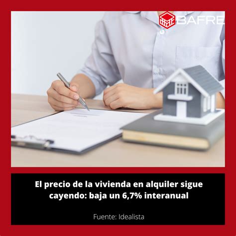 El Precio De La Vivienda En Alquiler Sigue Cayendo Baja Un 6 7