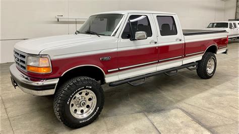 52k Mile 1994 Ford F 350 Xlt Crew Cab 4x4 Walk Around And Start Up For Bring A Trailer Youtube