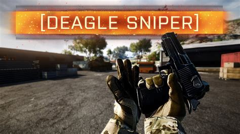 Bf4 Deagle Sniper Battlefield 4 Dragons Teeth Weapon Review Youtube