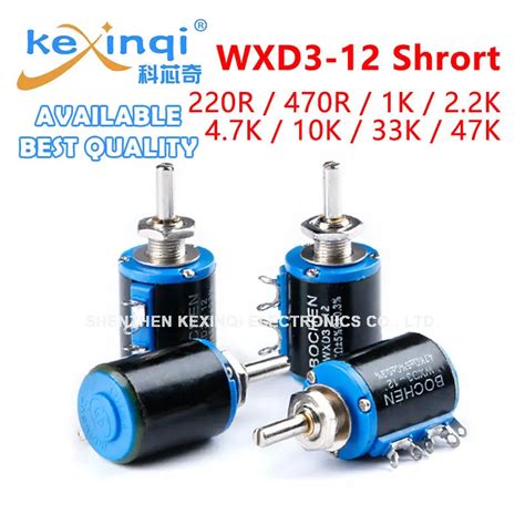 Pcs Short Type Wxd W Five Turn High Density Sets Precision