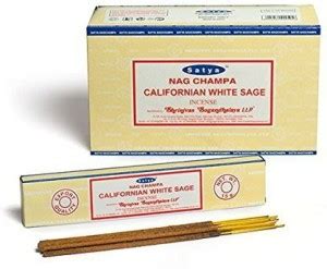 Shop Ville Satya Sai Baba Nag Champa Californian White Sage Incense