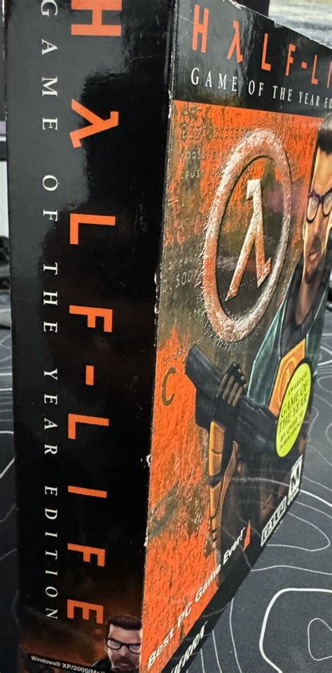 Half Life Game Of The Year Edition Sealed PC 1999 20626708630 EBay