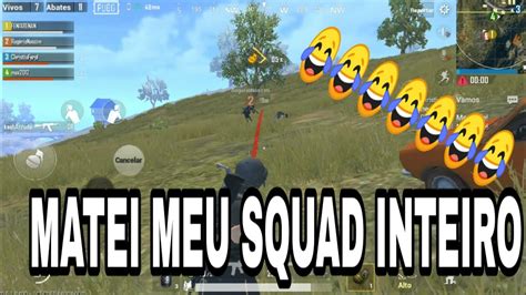 MATEI MEU SQUAD INTEIRO KKK PUBG LITE YouTube