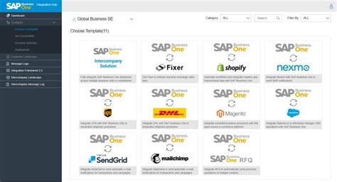 SAP Business One Integration Hub Overview Integration Hub