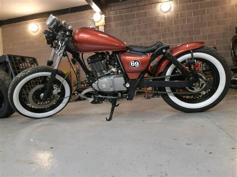 Suzuki Marauder Gz 125 Bobber Pro Built Mint 3500 Miles In Portland