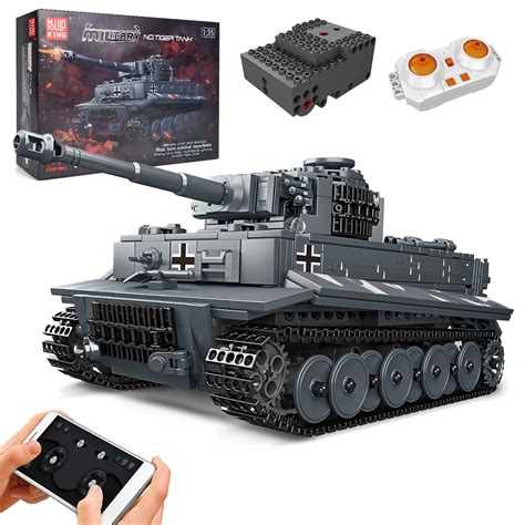 Buy Mould King 20014 Tiger Tank Building Blocks Toy MOC Technology