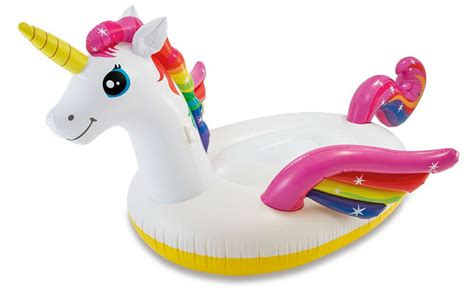 Intex bouée géante gonflable en forme de Licorne Piscine Center