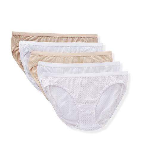 Hanes Ultimate Women S Comfort Cotton Bikini Underwear Pack