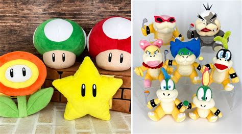 Sanei Boeki Announces Super Mario All Star Collection Plushies