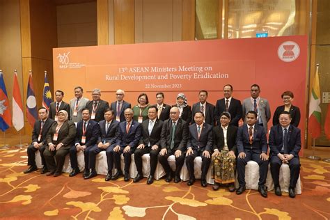 Secretary General Of Asean Attends 13th Asean Ministers Meeting On Rural Development And Poverty