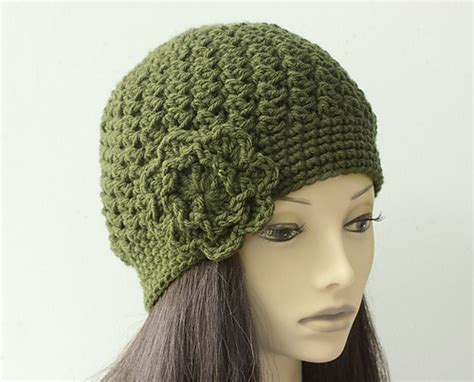 Ravelry Textured Flower Cloche Pattern By Judy Stalus