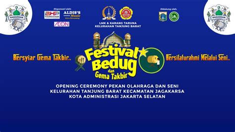 LIVE FESTIVAL BEDUG DAN GEMA TAKBIR MASJID JAMI AL MURTADHO YouTube