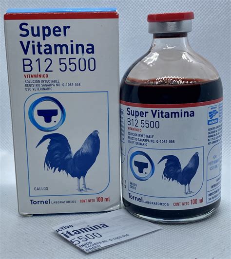 Super Vitamina B Ml Tornel Productos Para Gallos