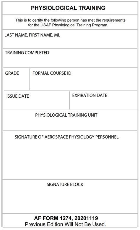 Air Force Form 594 Fillable Printable Forms Free Online